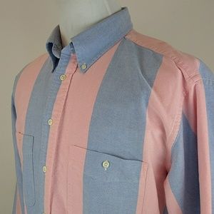 Roundtree & Yorke Tall Man Oxford Mens Shirt XLT